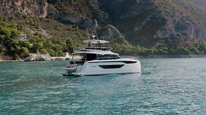 Discover the world of Prestige power multihulls. The M48 features an unique and harmonious design. Experience cruising in harmony with the sea. Discover more at: https://lengersyachts.com/yachts/prestige-m48/ #LengersYachts #Prestige #M48 | Lengers Yachts