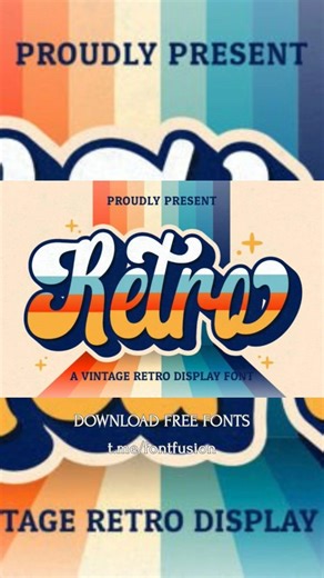 Retro Script - PUA Encoded Typeface