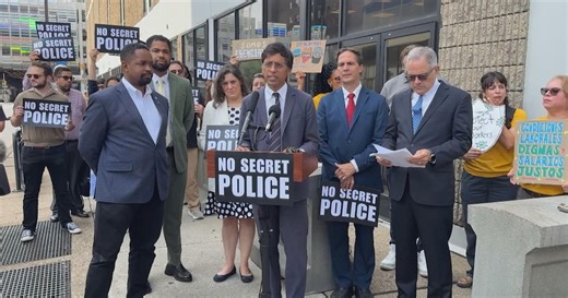 Pennsylvania lawmakers, advocates promote bill to ban masked ICE agents in state