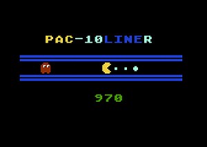 Pac-10Liner (Atari 8 Bit) by Vitoco by BASIC 10Liner