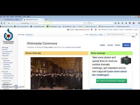 Insert an image into a Wikipedia page