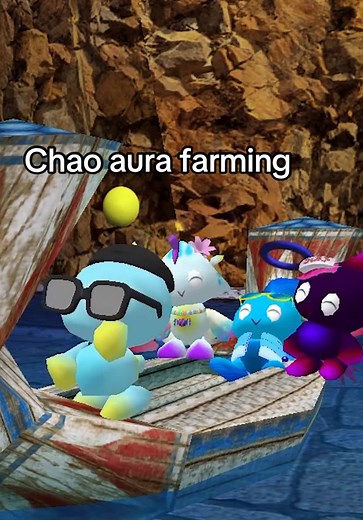 Chao Aura Farming in Sonic's Chaoworld
