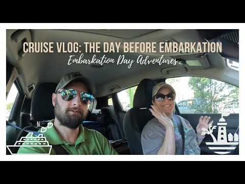 Cruise Vlog: The Day Before Embarkation + Embarkation Day Adventures 🚢✨