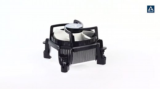 ARCTIC Alpine 11 GT Rev 2. - Super Silent Intel and AMD CPU Cooler for Mini PCs - Up to 75 Watts Cooling Capacity with 80 mm PWM Fan