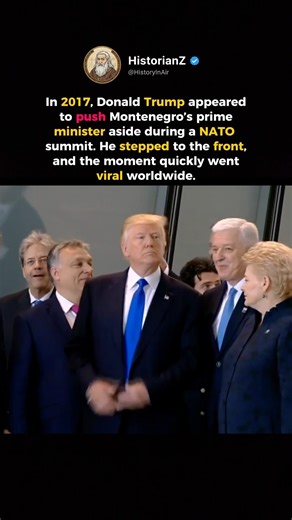 When Trump Pushed Montenegro’s PM