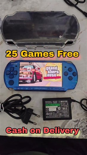 Vishal Kumar on Instagram: "New PSP 3004 Model with 25 Free Games #shorts #psp #gta #portable #thevishalkumar #ppsspp"