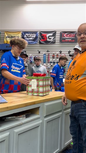 Here was Mystery Box number 2 of the day for Mr. Landyn! He got himself the new Storm Phaze II Pearl! Congrats to you my friend, we hope you love it! | Twister's Pro Shop