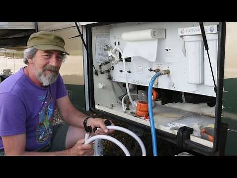 RV How To Replace the outside shower faucet assembly