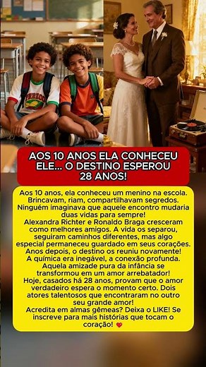 Alexandra Richter: Amor de Infância Virou Casamento de 28 ANOS! #amor #atores
