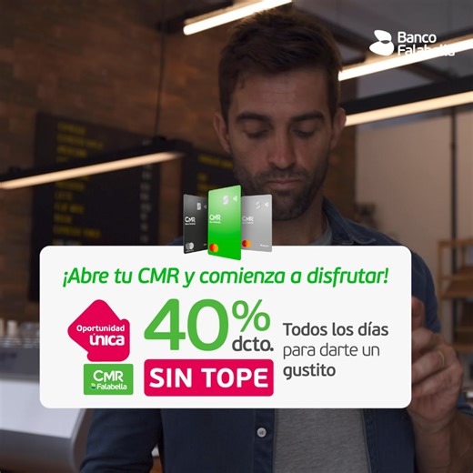 13 shares | ¡Pide tu CMR 100% Online y úsala al instante! No esperes más y comienza a disfrutar de todos sus beneficios  | Banco Falabella CMR | Facebook