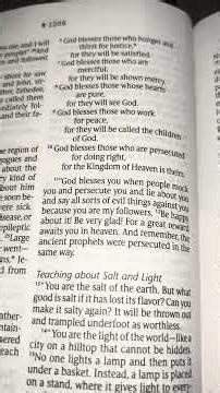 Matthew Chapter 5 Verses 3-11 #walkinspiritoftheholyspirit #matthew #jesuslovesyou