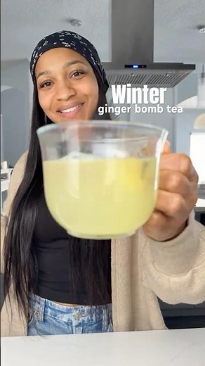 Winter Ginger Bomb Tea 🫚 💣