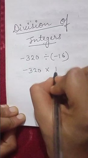 Divide the Integer // Division of Integers // Basic Mathematics