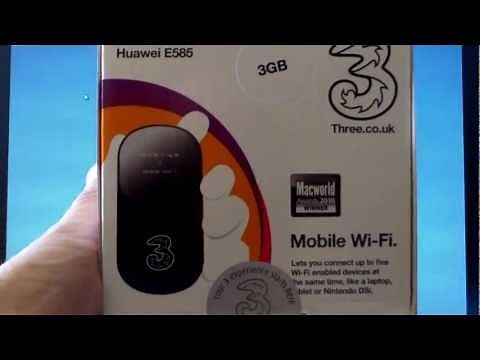 Huawei E585 Mifi Configuration