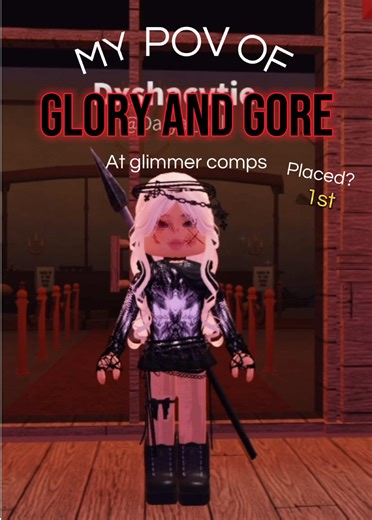 🖤glory and gore at glimmer❤️ | low k wanna get back to posting again, I’ve been sooo inactive, gimme dance ideas plez😋 | #ora #dance #rodance #comp #glimmer
