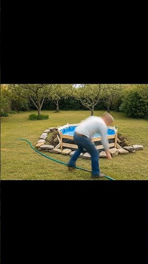 Build a Pool in Your Backyard at Home! Step-by-Step Mini Pool