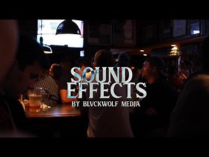 BAR CROWD SOUND EFFECT / LAUGHTER
