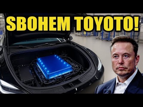 Elon Musk odhaluje 15minutovou baterii – zničí BYD a Toyotu v roce 2026?