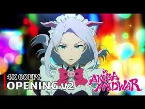 Akiba Maid War - Opening v2 [4K 60FPS | Creditless | CC]