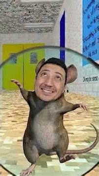 BALDI TURNED ME INTO A MOUSE #shorts #shortsvideo #baldi #baldisbasics #horror