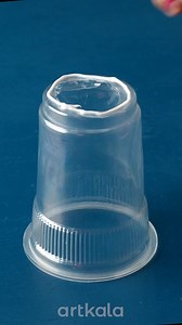 8.5M views · 31K reactions | DIY room decor idea from waste plastic glass #diyhomedecor #diy #craft | Artkala4u | Facebook