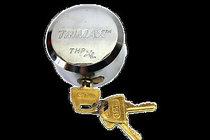 Trimax THPXL Puck Lock with 3 Keys - Trailer Security