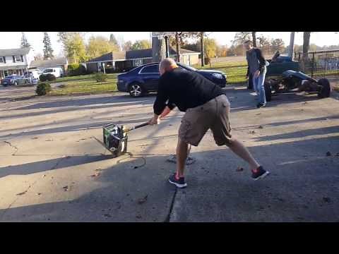 Pyscho Dad Smashes Gaming PC