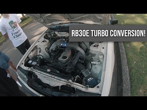RB30 TURBO CONVERSION (IN A DAY!)