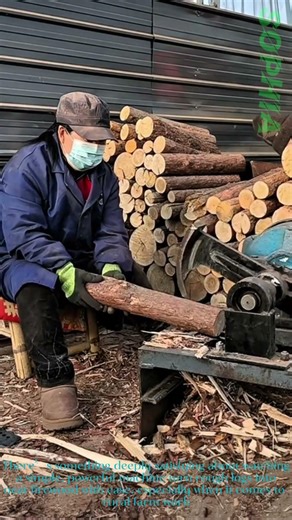 Satisfying Mechanical Log Splitting: Fast Firewood Processing!