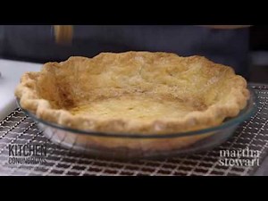Video The Trick to a Perfect Pumpkin Pie Martha Stewart