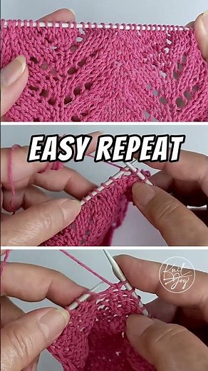 Beginner Lace Stitch in 15 Stitches #239