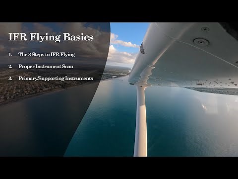 IFR Training - IFR Basics (Primary/Supporting)