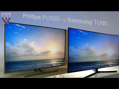 Philips PUS85 vs Samsung U8500 Smart TV