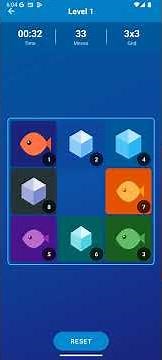 Ice Slide Logic! Sort illustrated tiles in numeric order to solve icy puzzles.