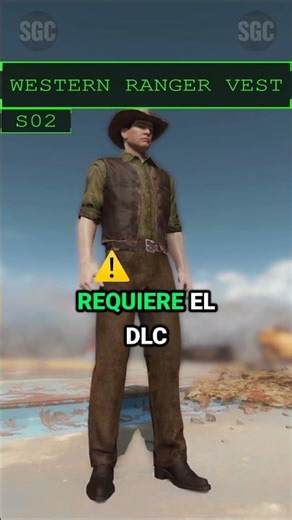 🌵 Transform your character into a stylish Western Ranger with this amazing Fallout mod! 🤠