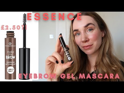 ESSENCE MAKE ME BROW EYEBROW GEL MASCARA - REVIEW & DEMO. £2.50?!??!