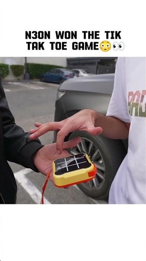 N3on Won The Tik Tak Toe Game😳👀 #n3on