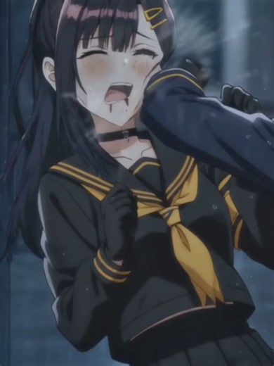 Schoolgirl rain fight #11 who wins?#fyp #foryou #animetiktok #schoolgirl #aiart #anime #catfight #ryona #fighting #student #ai