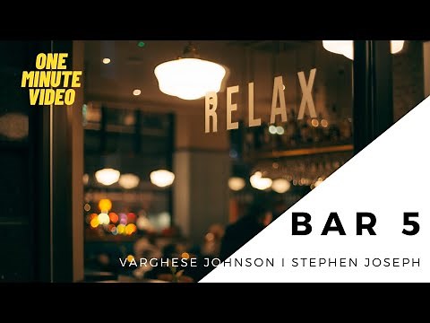 10 DIFFERENT TYPES OF BARS IN LESS THAN A MINUTE-PART TWO I BAR 5 #bar #bartypes #types of bar