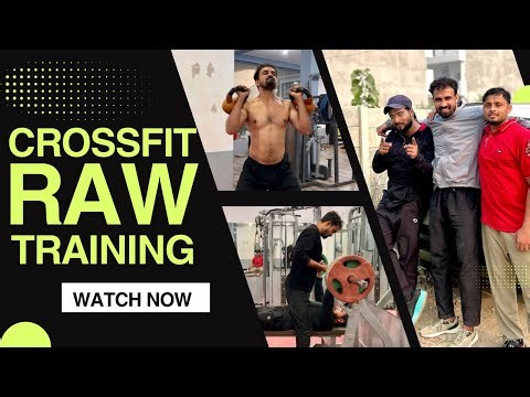 CrossFit Raw Training: Full Workout Demo #crossfit