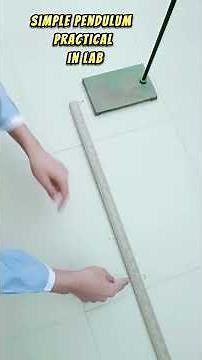 Simple pendulum practical by student-class 12 physics practical #physics