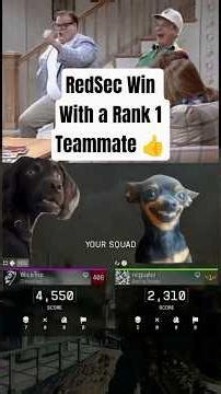 I won a redsec match with a Rank 1 teammate #bf6 #redsec
