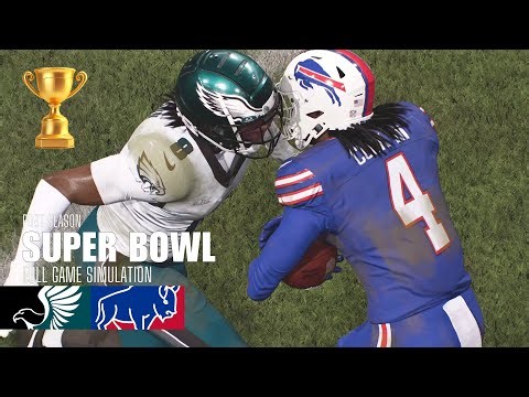 Eagles vs. Bills | 2025-26 Super Bowl | Madden NFL 26 Simulation