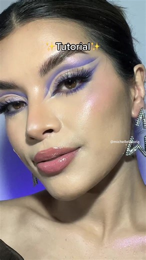 Purple Makeup Tutorial for Glam Holiday Parties