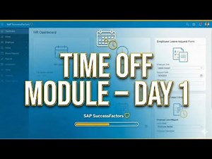 SAP SuccessFactors Employee Central Time Off Day 1 #2025 #2026