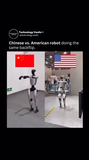 Technology | Business | AI on Instagram: "Seeing humanoid robots from Boston Dynamics, China, and the U.S. perform identical backflips is undeniably impressive and it naturally invites comparison. When these clips go viral, it can create the impression that Atlas is falling behind. But that comparison misses the point. Atlas is built for an entirely different mission. It’s significantly larger and heavier, engineered to operate in real industrial environments, not optimized for lightweight demo 