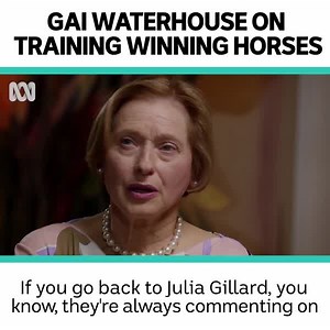 55K views · 582 reactions | "When I walk on the track, I'm a horse trainer." | ABC iview | Facebook