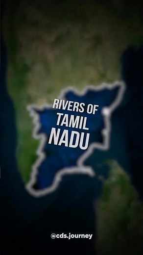 All Tamil Nadu Rivers 🌊 #tamilnadu #india #river