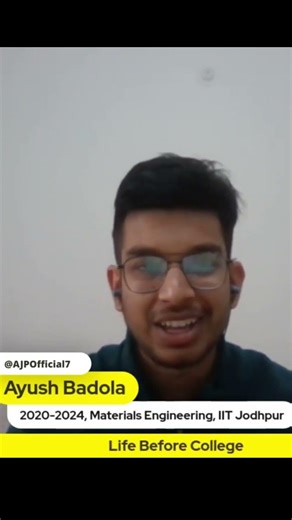 IIT Jodhpur Materials Engineering | Doctor vs Engineer Choice Struggle