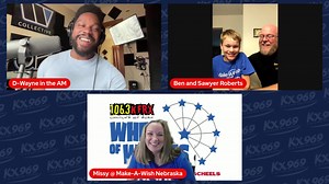 Thanks for spending some time with us Sawyer! | Lincoln's Hit Music 106-3 KFRX | Facebook